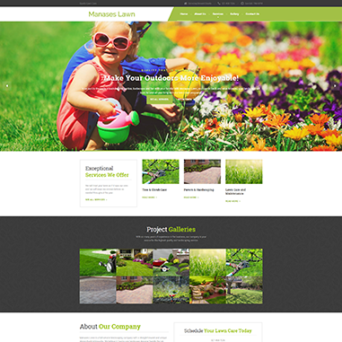 Blue Shift Web Services Web Design - Manases Lawn preview