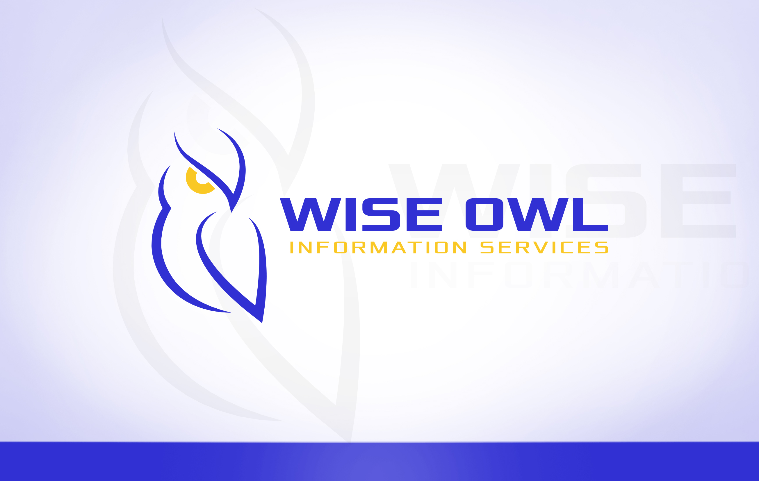 Wise Owl Information Services Design #1